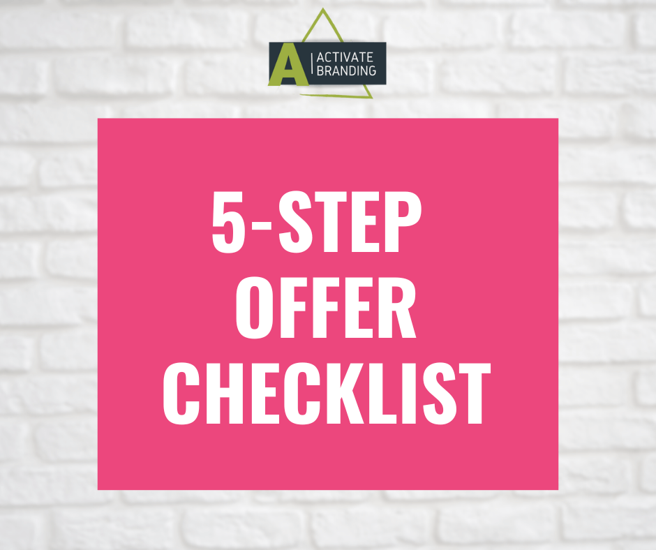 5-Step Offer Checklist